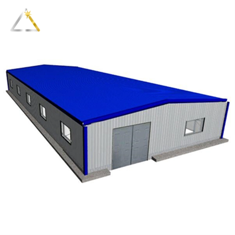 Galvanized High Quality Steel Gable Frame Construction for Industrial Buildings