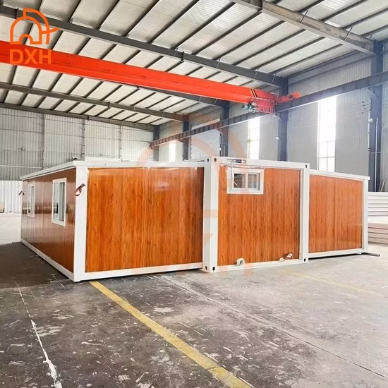 Precio de fábrica de construcción rápida Casa prefabricada Modular Prefabricado Envío prefabricado Vida de lujo Paquete plano moderno Envío expandible Casa contenedor plegable