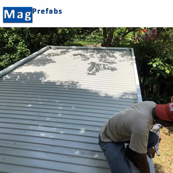 Casa contenedor desmontable de oficina prefabricada portátil Modular, Villa de Hotel, dormitorio móvil personalizable