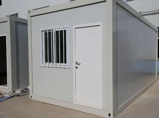 Casa prefabricada del envase del paquete plano del hogar modular desmontable de la oficina viva prefabricada de Henan